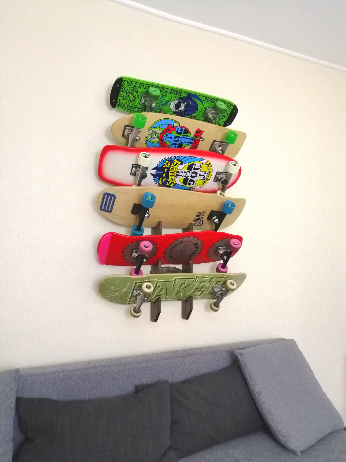 Modell 6B Board Wandhalter
