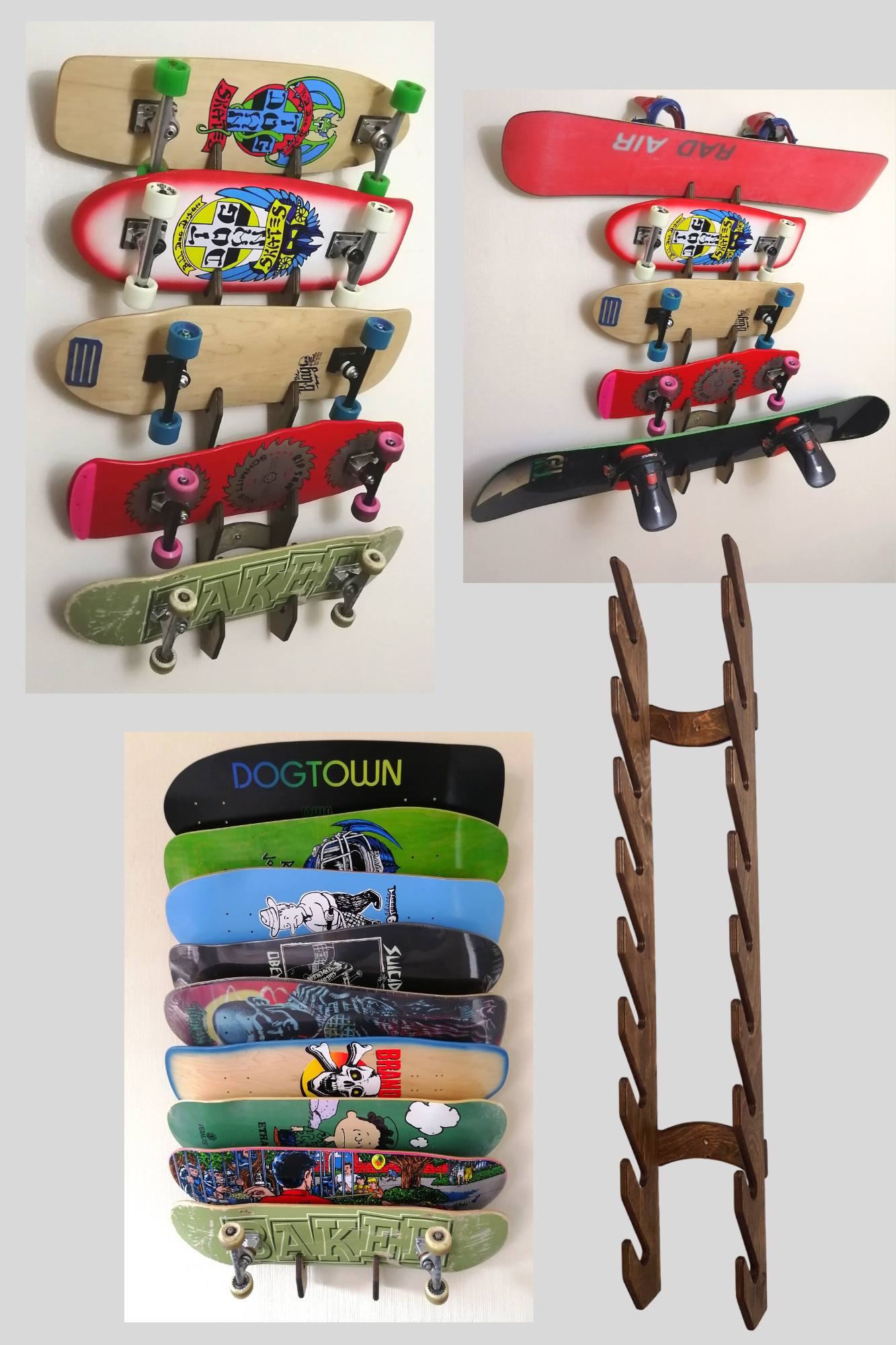 Modell 9D Board Wandhalter